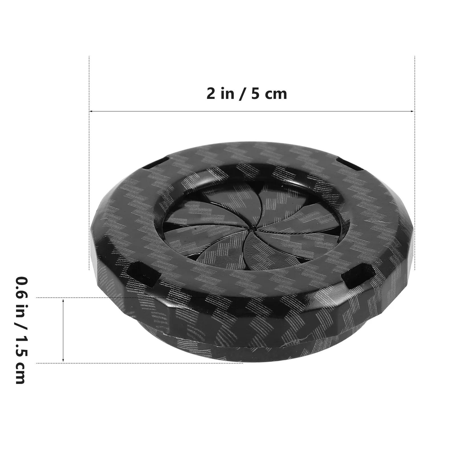 Carbon Fiber Start Button Cover For Car Interior Christmas Car Accessories Universal Rotary Push Material