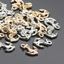 12x17mm Anchor Pendants Acrylic Beads 30pcs Acrylic Necklaces Bracelets Pendants For Jewelry Making DIY Crafts Gifts Accessories