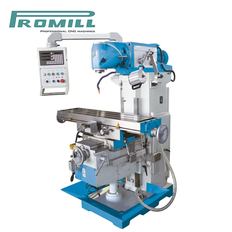 HCY Promill Universal Milling Machine XL6230 Series Automatic High-Accuracy Power Feeder Competitive Price 380V/Optional 1