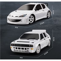 1/28 RC Drift Car LDRC LD2802 2803 2804 4WD 2.4G RC Car ESC Servo RC Racing Vehicle Motor Protection Nylon Frame RTR Model Toys