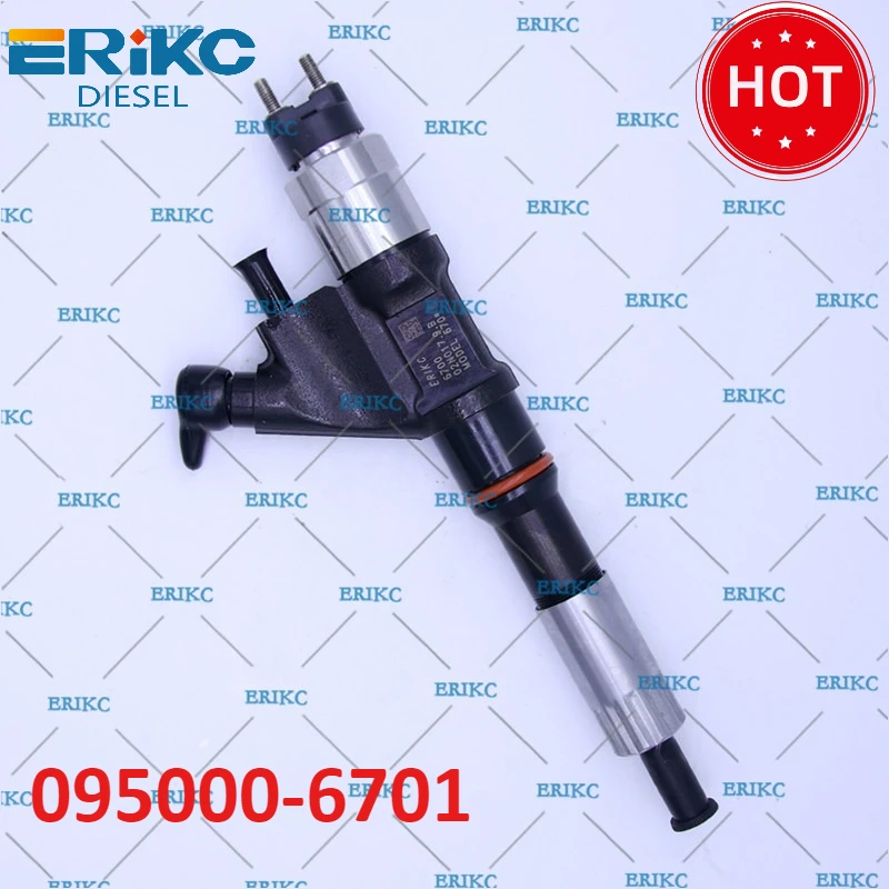 

Diesel Fuel Injection Common Rail Inyector 095000-6701 6701 Auto Fuel System Engine Inyection 095000-6700 R61540080017A