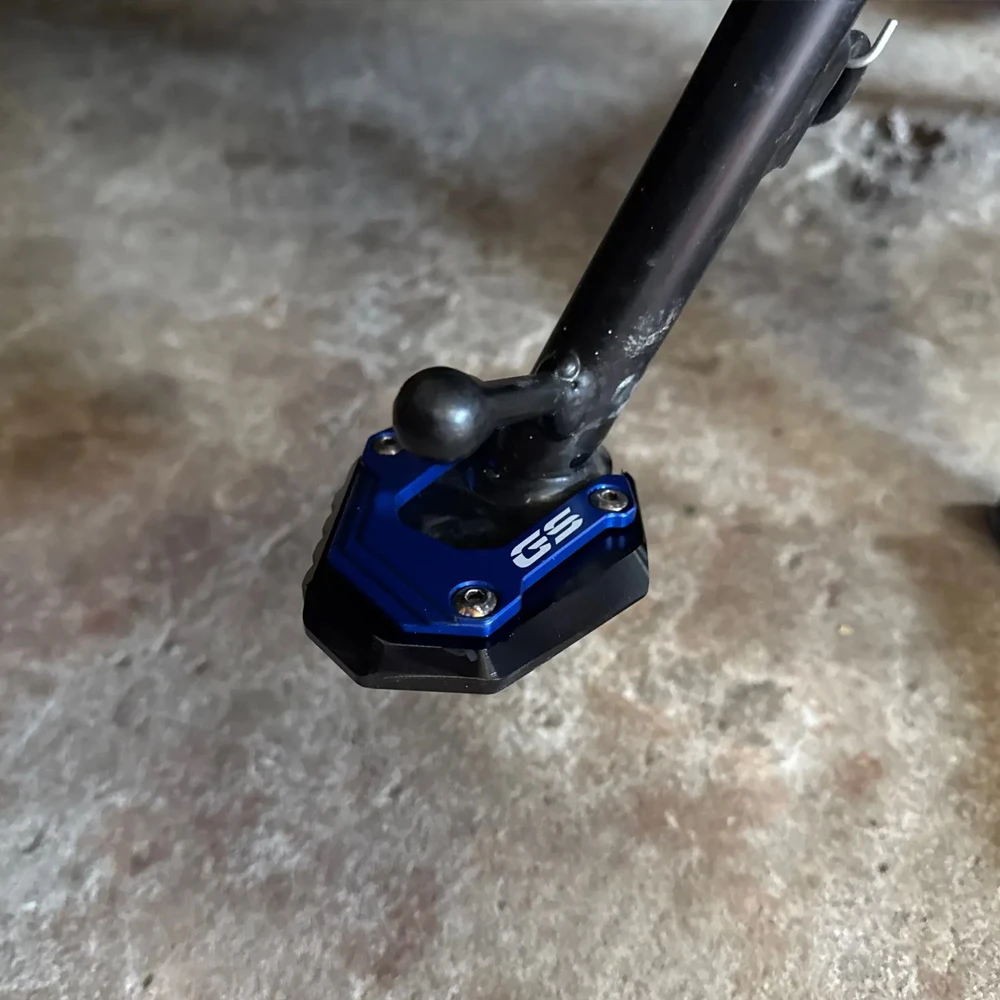 Motorcycle Kickstand Enlarger Side Stand Extension Plate Pads For BMW F750GS F850GS F900GS Adventure F850 F750 GSA F 900GS ADV