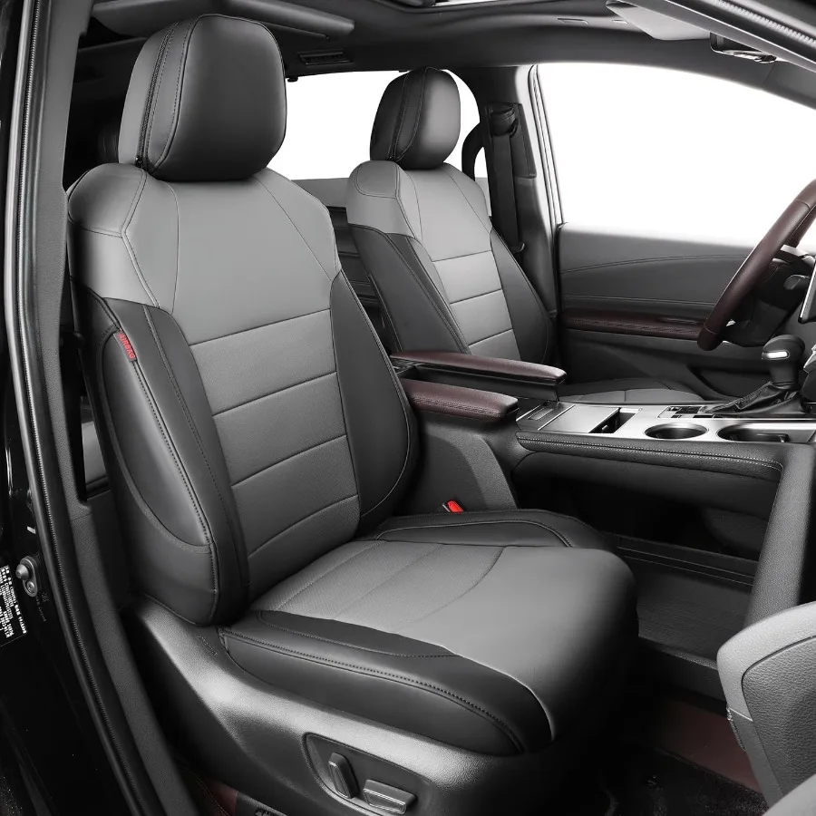 

Чехлы на автомобильные сиденья на заказ для моделей Sienna Limited и Platinum 20212025 с 7 сиденьями, включая 2-х рядные сиденья капитана с функцией