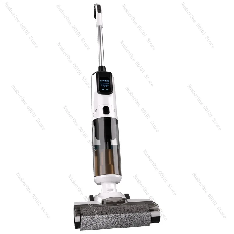 Cordless Wet Dry Vacuum Mop All in One Floor Washing Machine Electric Mop Cleaner Suction Sweeper for Home Kitchen Tile Hardwood