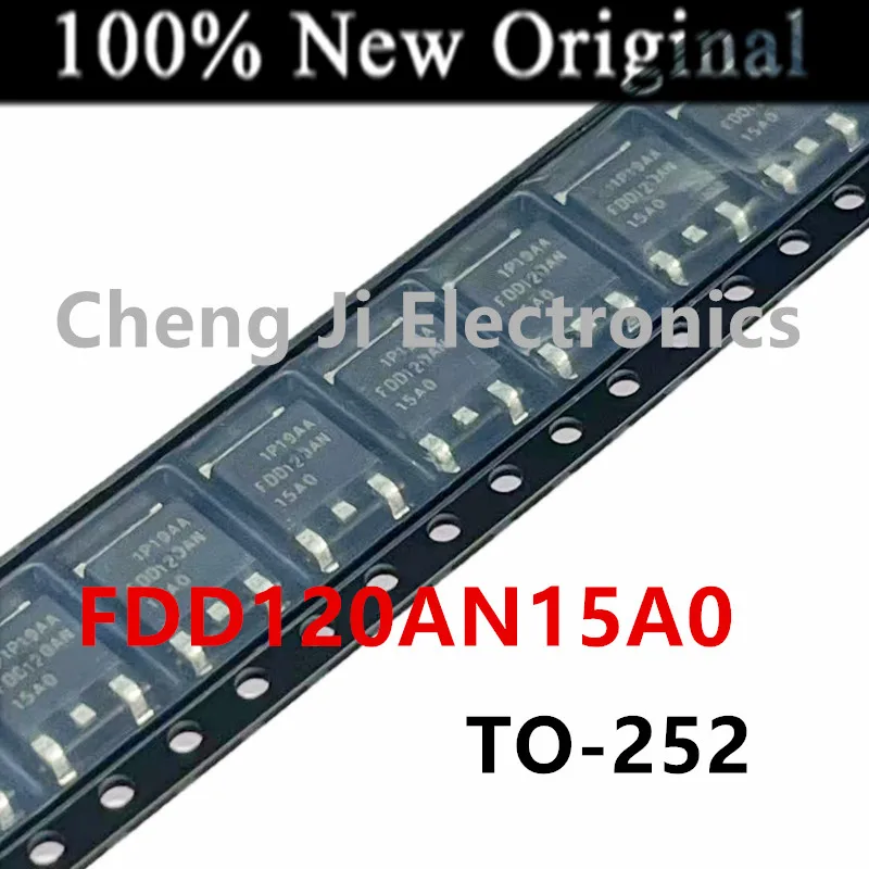 10PCS/Lot FDD120AN15A0 FDD120AN15 FDD120AN TO-252 New original N-Channel Power MOSFET FDD16AN08A0 FDD16AN08