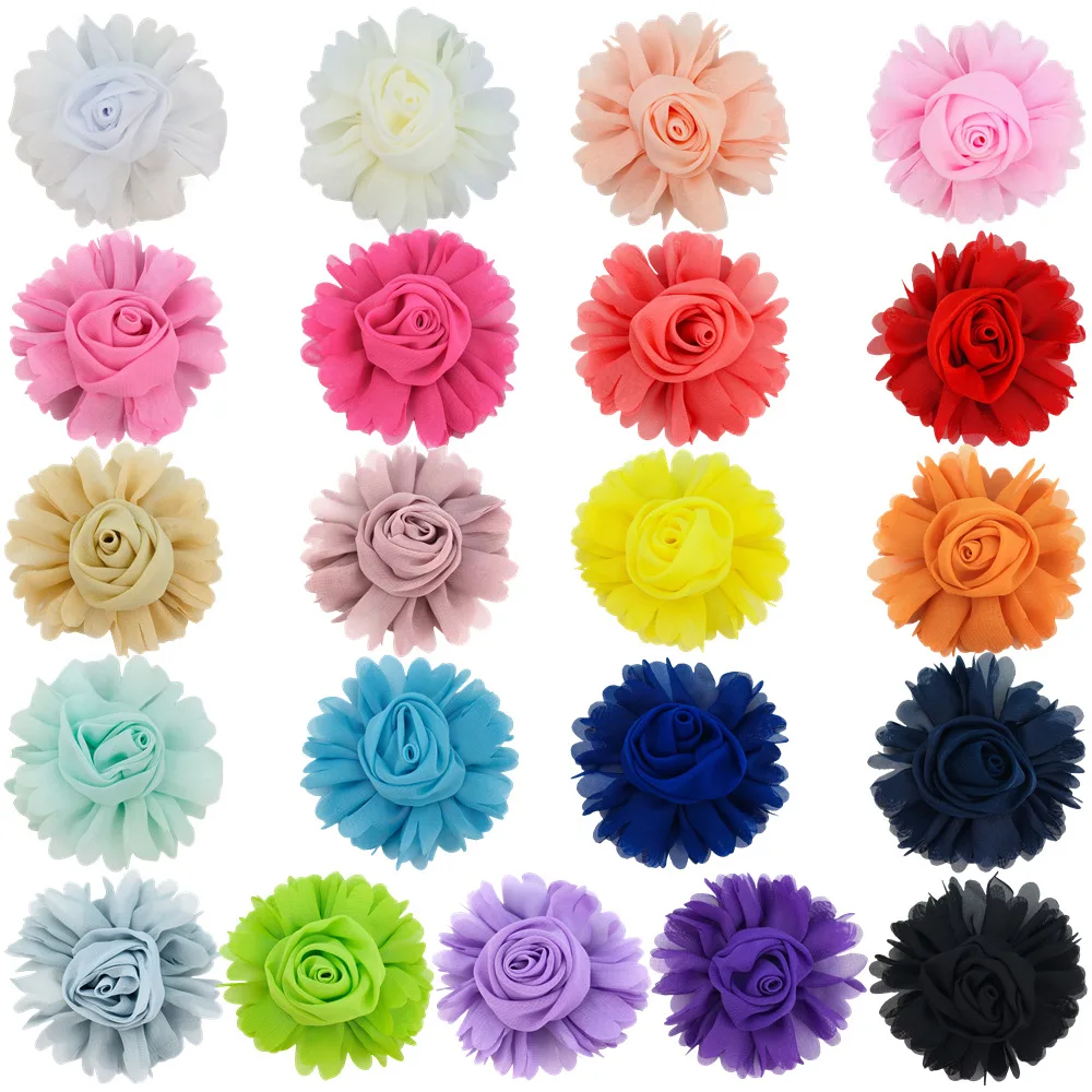 

9 см шифоновая ткань подсолнечника головной убор с цветком подсолнечника юбка обувь корсаж орнамент для домашних животных оптовая продажа 250 шт.