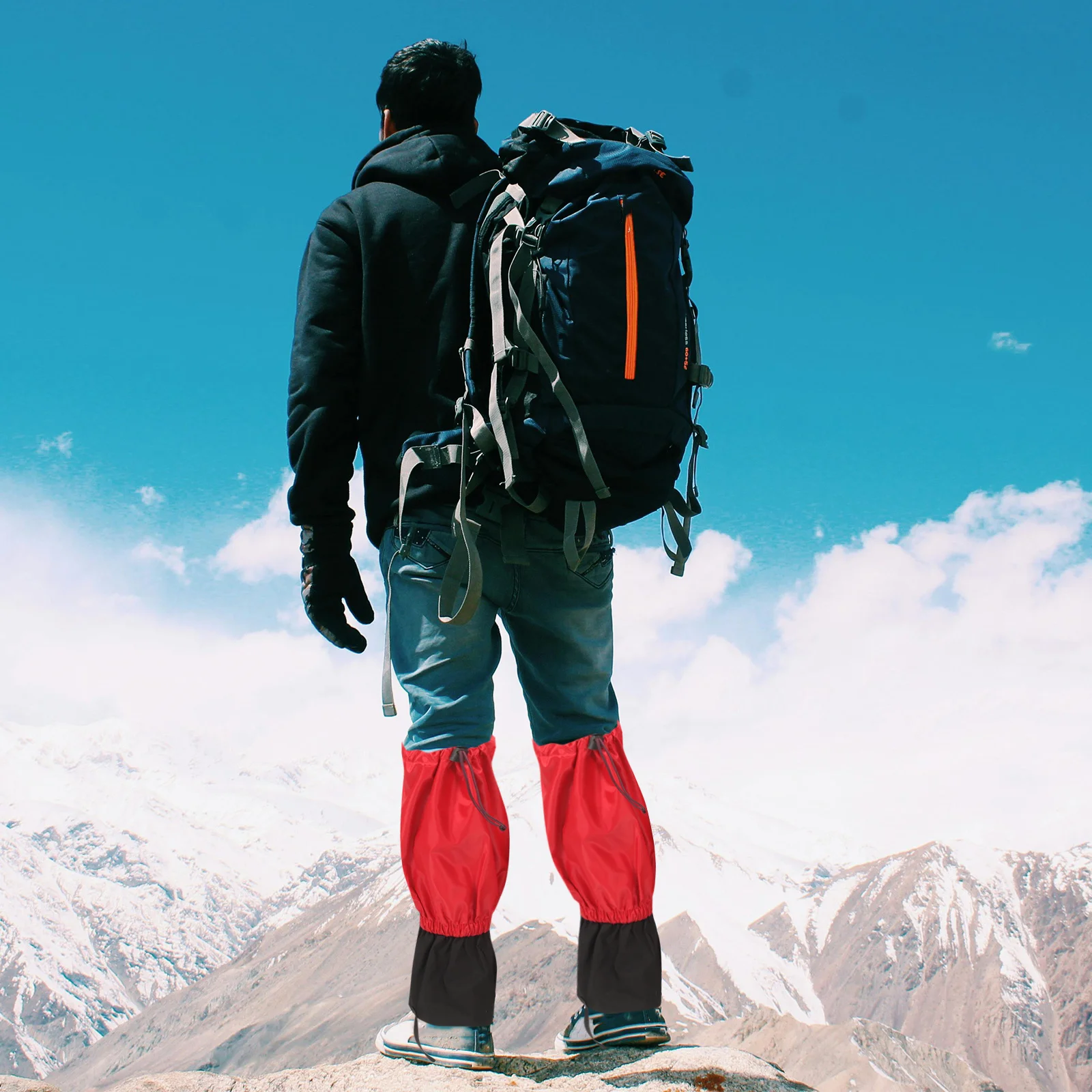 

Waterproof Gaiters For Men Women Hiking Snow Climbing Windproof Mud Proof Outdoor Adventure Leg Protection