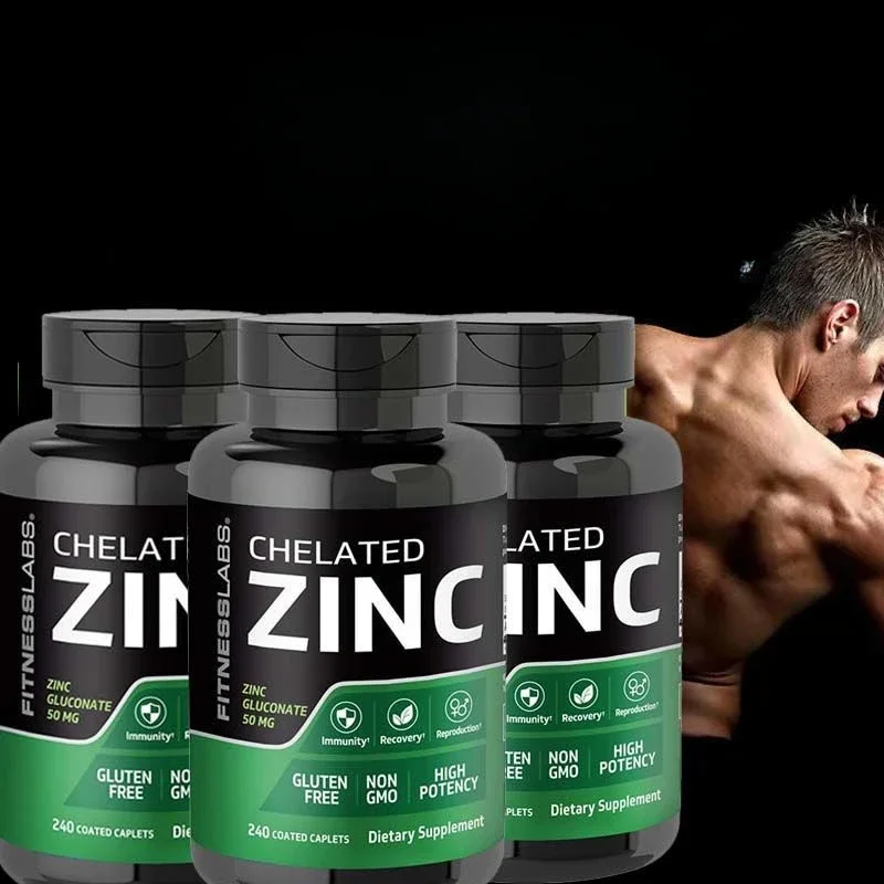 Men\'s Muscle Hormone Zinc Tablets Zinc Magnesium Tablets Amino Acid