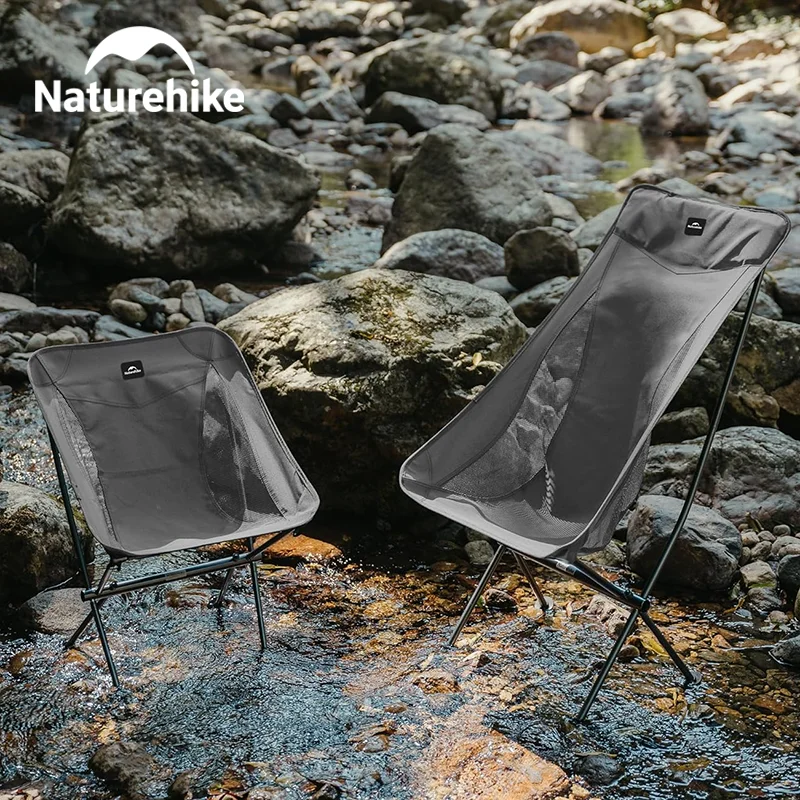 

Naturehike Outdoor Camping Chair Lightweight Folding Chair Adult Child Seat Portable Storage Moon Chair Compact Fishing Chair
