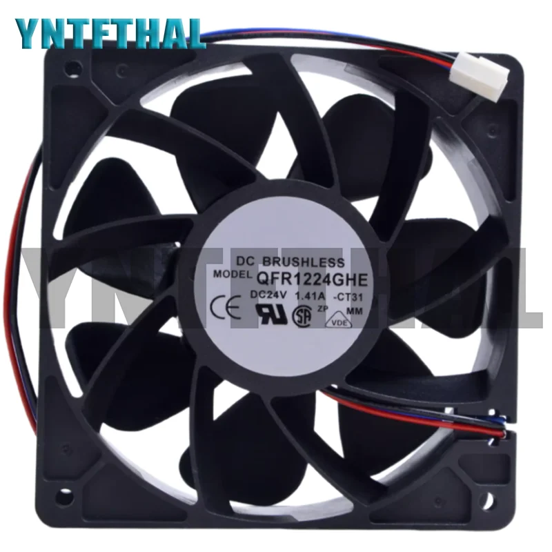 

New QFR1224GHE 1.41A 24V Cooling Fan