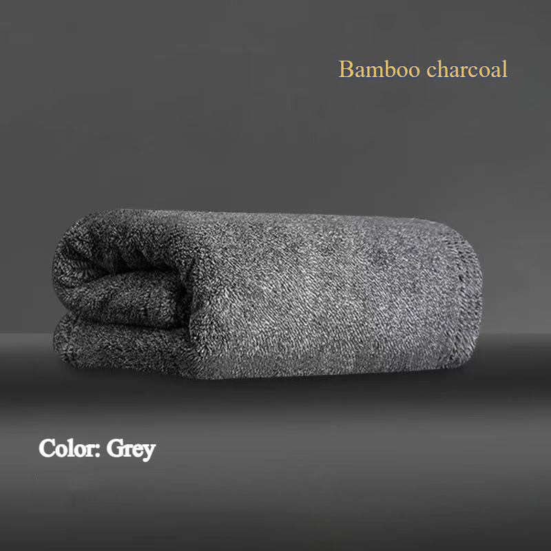 مجموعة مناشف مخططة من الخيزران سريعة الجفاف لتجربة الحمام الناعمة والامتصاص، مجموعة مناشف الحمام أو منشفة اليد #3