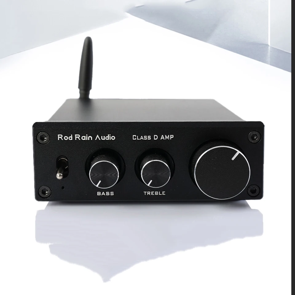 Rodyu TPA3116 2.0 Digital Power Amplifier Home Desktop 100W*2 Red Ring Inductor Bluetooth 5.3