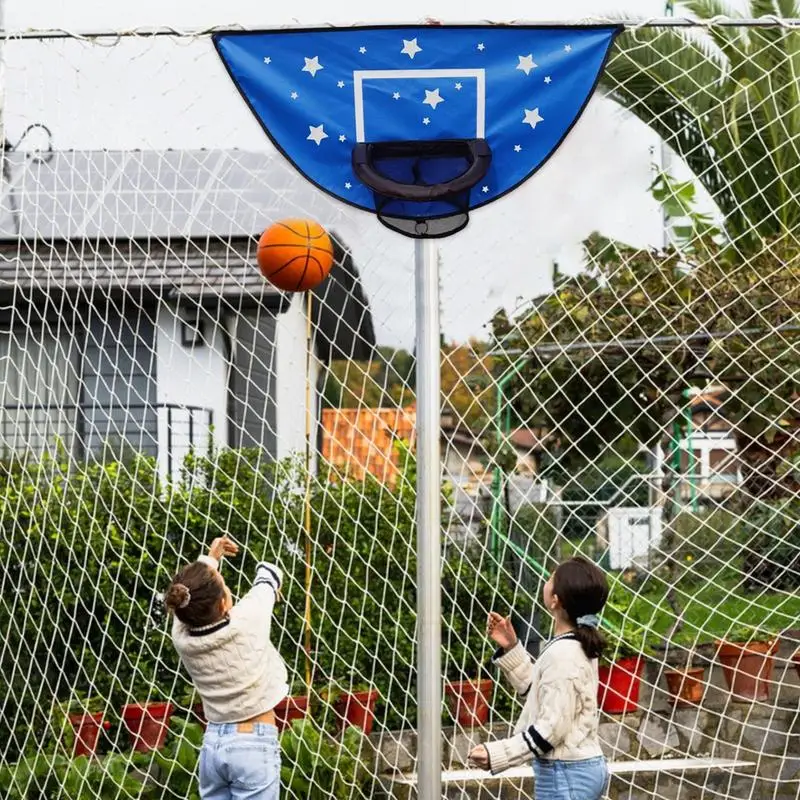 Trampolin Ring Basket Lampiran Papan Bola Basket untuk Anak-anak Dewasa Ring Basket untuk Dunk Fit Aksesori Trampolin untuk