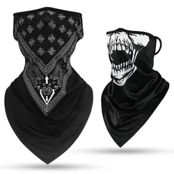 Motorcycle Face Mask Men Ice Silk Summer Anti-UV Dustroof Headwrap Cycling Balaclava Bandana Running Riding Scarf Cap Headwear