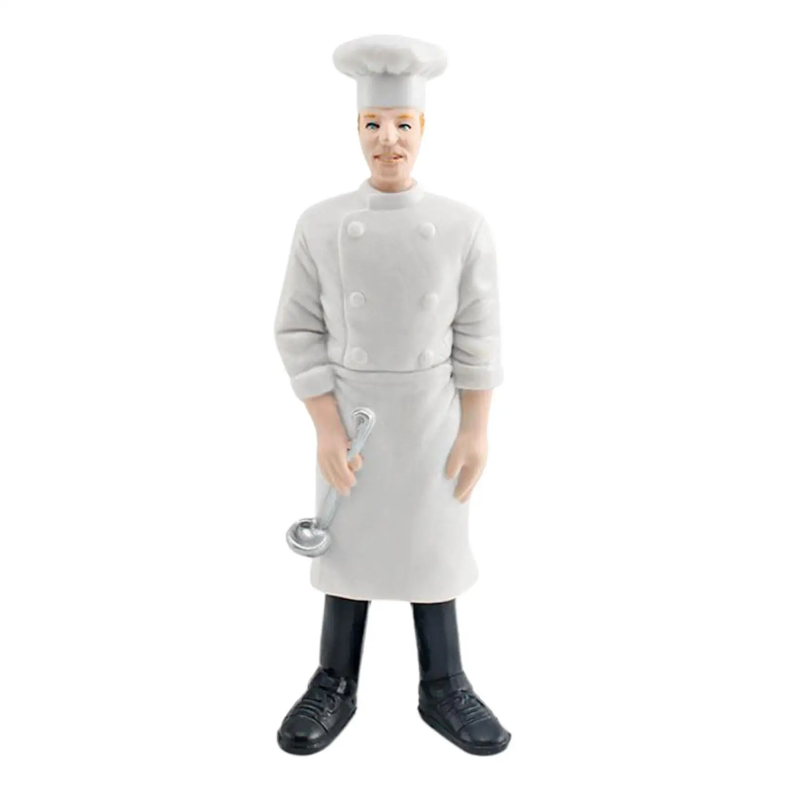 Estatueta de resina modelo de pessoas minúsculas, acessórios em miniatura de pvc, figuras artx para decoração de mesa de areia