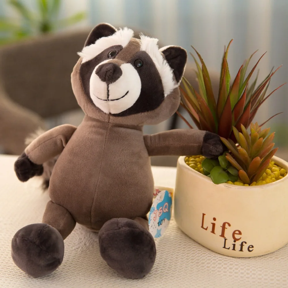 

Simulation Giraffe Plush Toys Lion Dog Monkey Plush Stuffed Toy 35cm Comfortable Forest Animal Doll Boys Girls