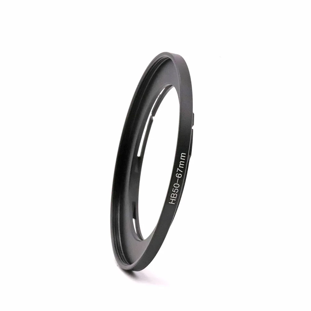 HB50 Metal Filter Adapter Ring for Hasselblad B50 Bayonet mount 52/ 55/ 58/ 62/ 67/ 72/ 77/ 82mm filter thread