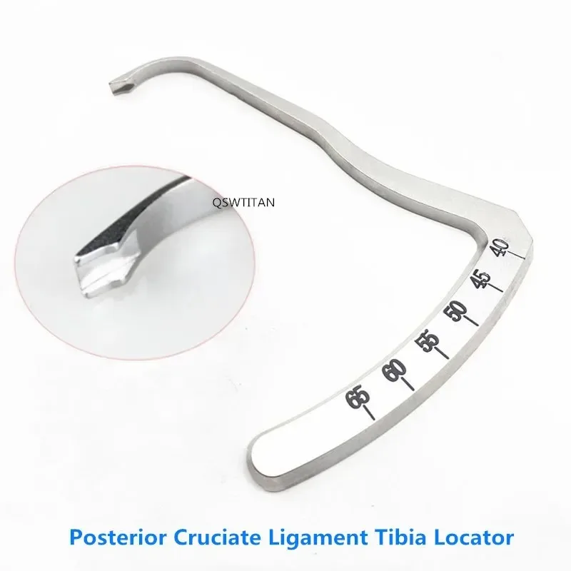 دليل حفر العظام من الفولاذ المقاوم للصدأ - قابل للتعديل من النوع C من الساق/الذكاء/Aimer لأربطة الركبة وجراحة الكتف