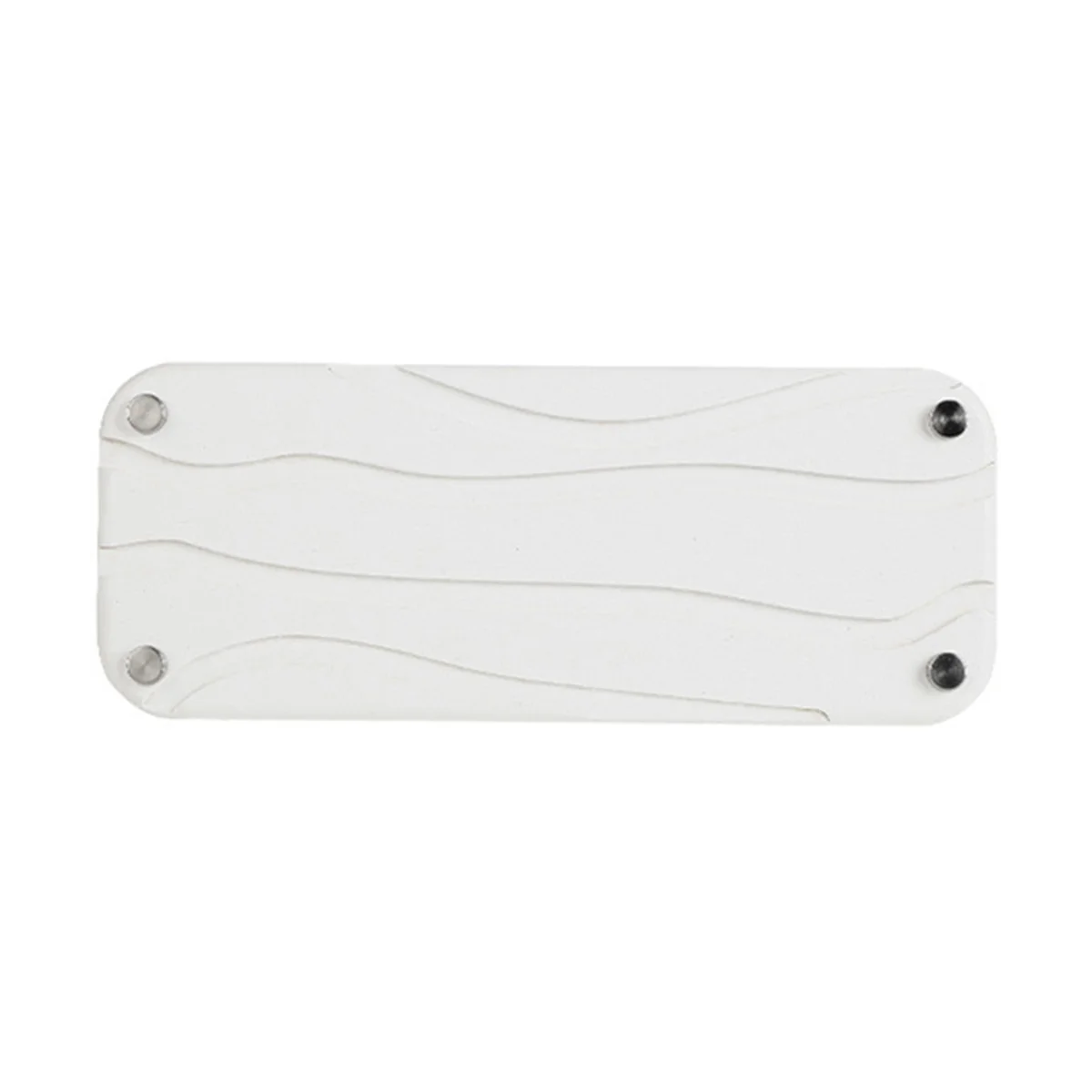 

Быстросохнущий камень для раковины в ванную комнату, поднос для раковины из диатомит, держатель для зубной щетки, волнистый (белый)