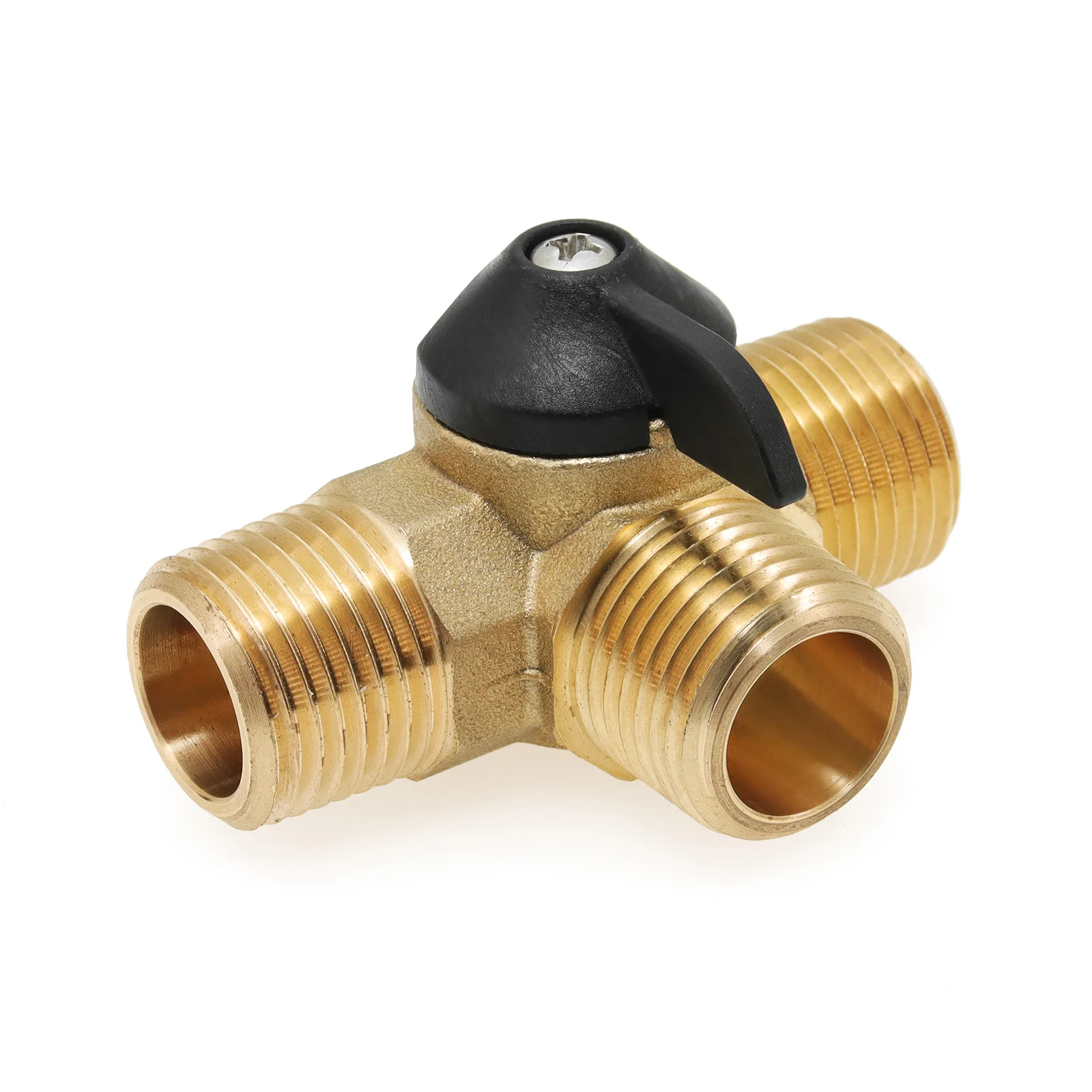 Marine RV Warmwasserbereiter-Bypass-Kit, weiblich, männlich, starke Struktur, messingverstärkter Schlauch und Armaturen für Yacht, Boot