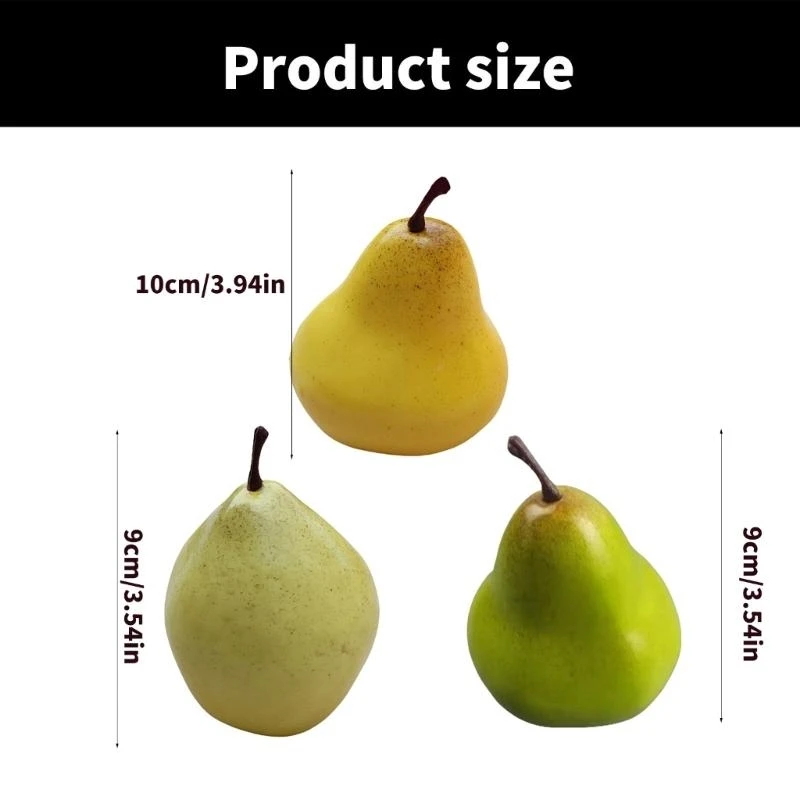J0mc Poire simulée pour décoration maison
