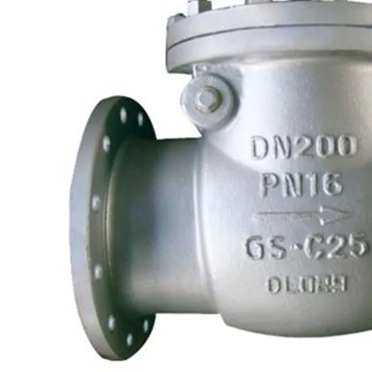 SWING CHECK VALVES DIN PN 16 - 25 - 40 CAST STEEL FLANGED BUTT WELD CONNECTION CHECK VALVE