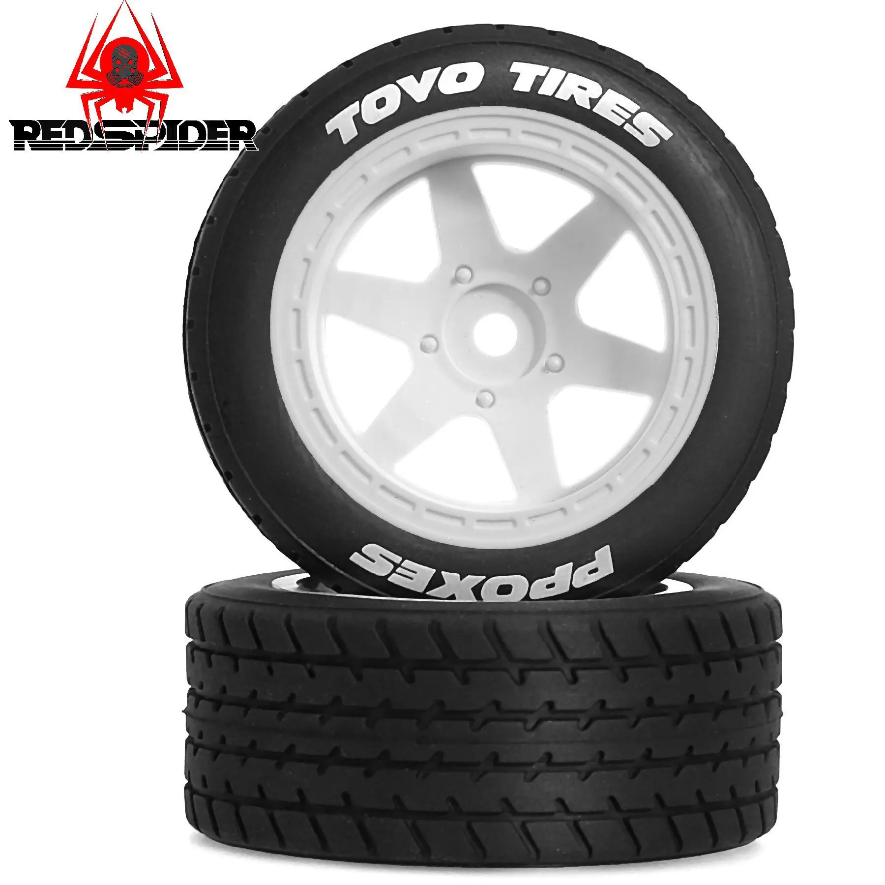 4 pz 60mm Ruota di Plastica Gomma Pneumatico Ruota Pneumatico Per RC Auto TAMIAY M03 M04 M05 MB01 MF01 XM01 SW01 T301