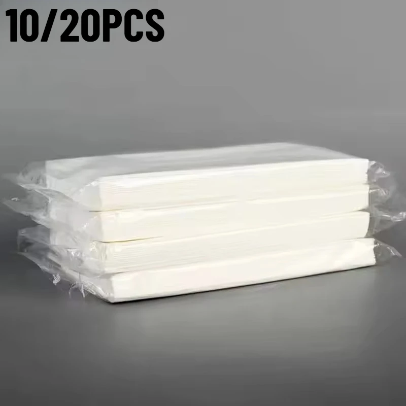 10/20PCS Rectangular Replacement Tissues Disposable Paper Tissues Suitable For Daily Kitchen Household Use Car Bathroom Paper