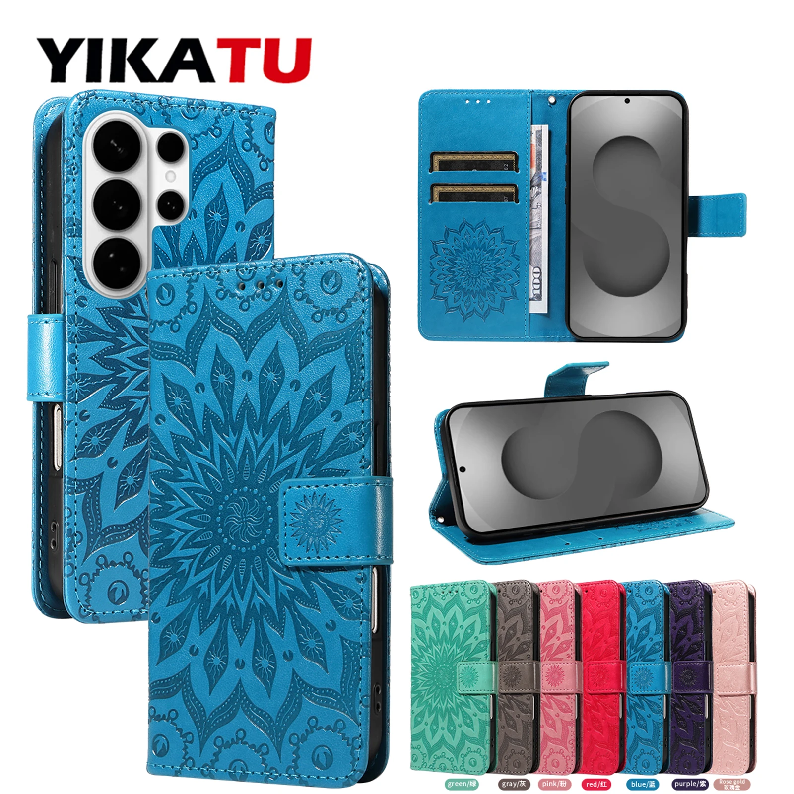 

For Samsung Galaxy A30 A26 5G A25 A24 A23E A23 A22 A21 A20 A17 A16 A15 A14 A13 Lite 4G A12 A10 A9 A8 A7 2018 Wallet Leather Case