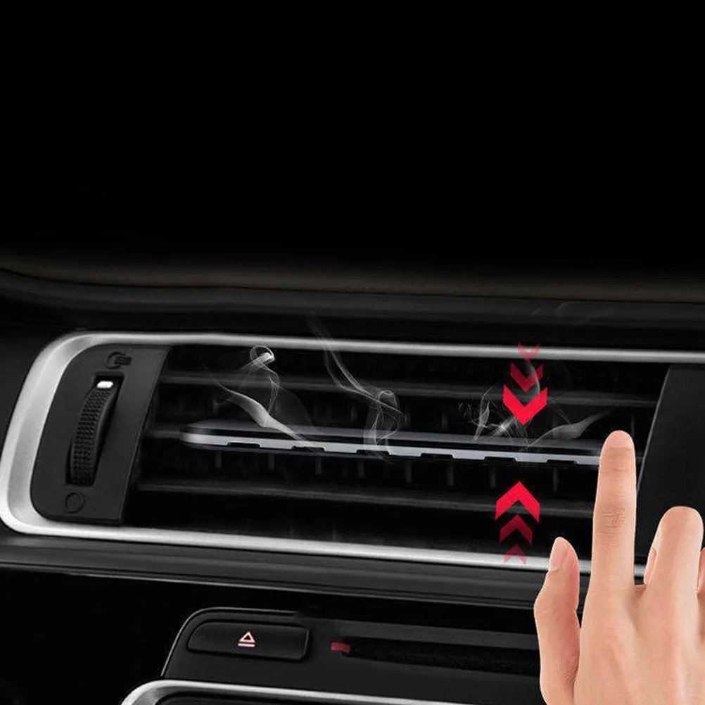 

2Pcs Car Vent Aromatherapy Holder Solid Perfume Diffuser Clip for Conditioner Outlet Freshening and Deodorizing Car