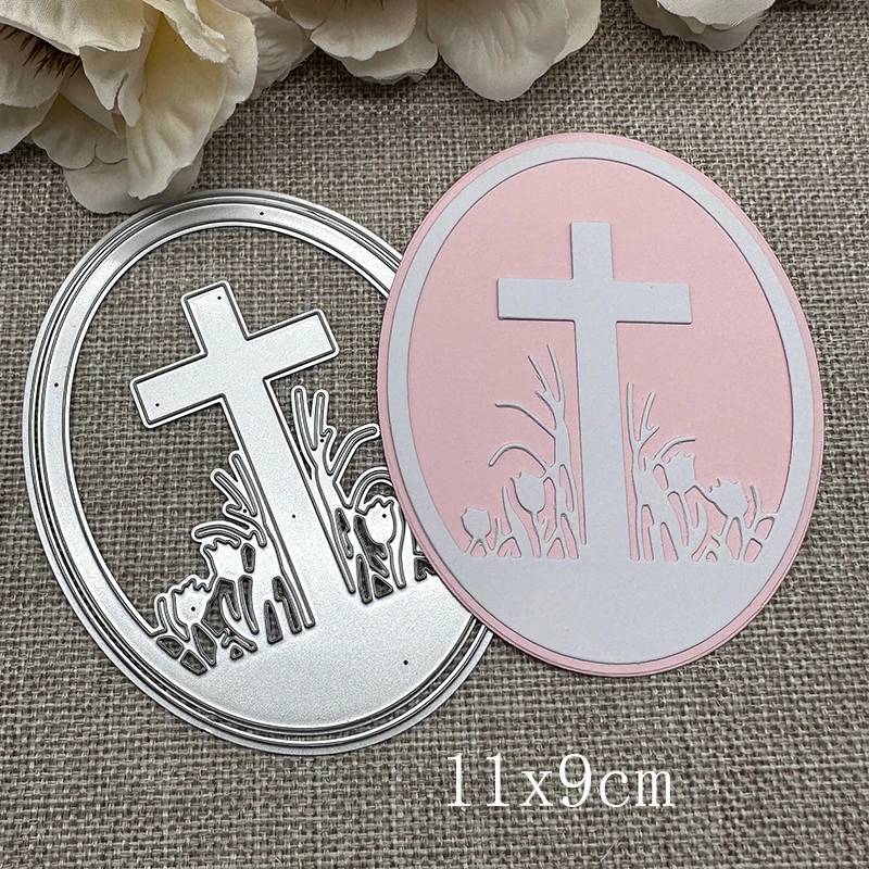 New girl rabbit cross Metal Cutting Dies Stencils For DIY Scrapbooking Decorative Handcraft Die Cutting Template Mold