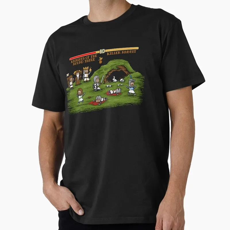 The Final Fight Funny Monty Python Gift T-shirt Short Sleeve Tee British Comedy Graphic clothes US size Tops S-6XL
