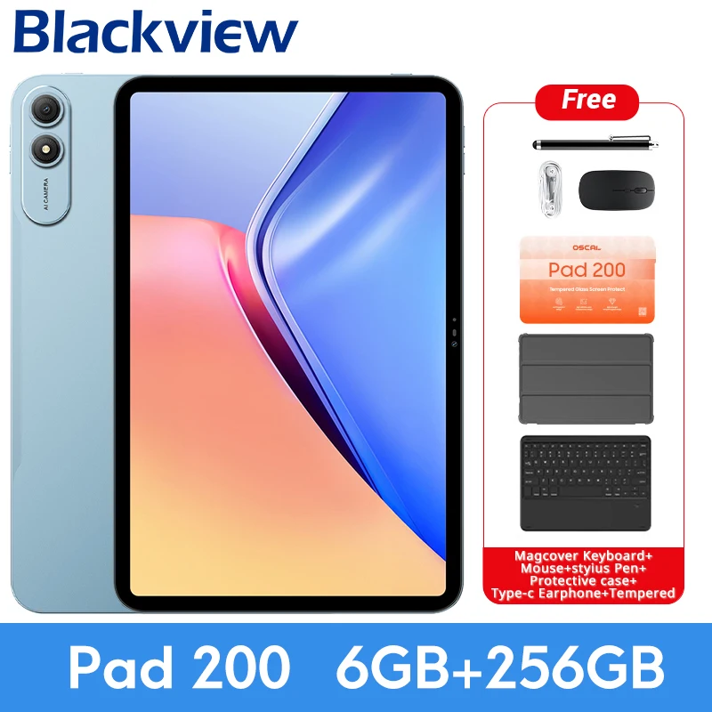 新型Blackview Oscal Pad 200 AIタブレット 13.4インチFHD IPS 120Hz