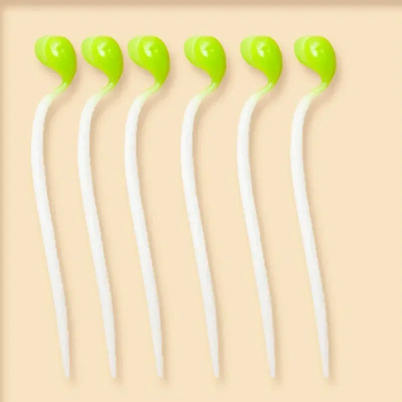 ของขวัญของเล่นบีบคลายเครียด 50 ชิ้น ของเล่นบีบคลายความเครียด ของเล่นบีบคลายความเครียด ถั่วงอกยืดหยุ่น ถั่วงอกสีเหลืองจำลอง