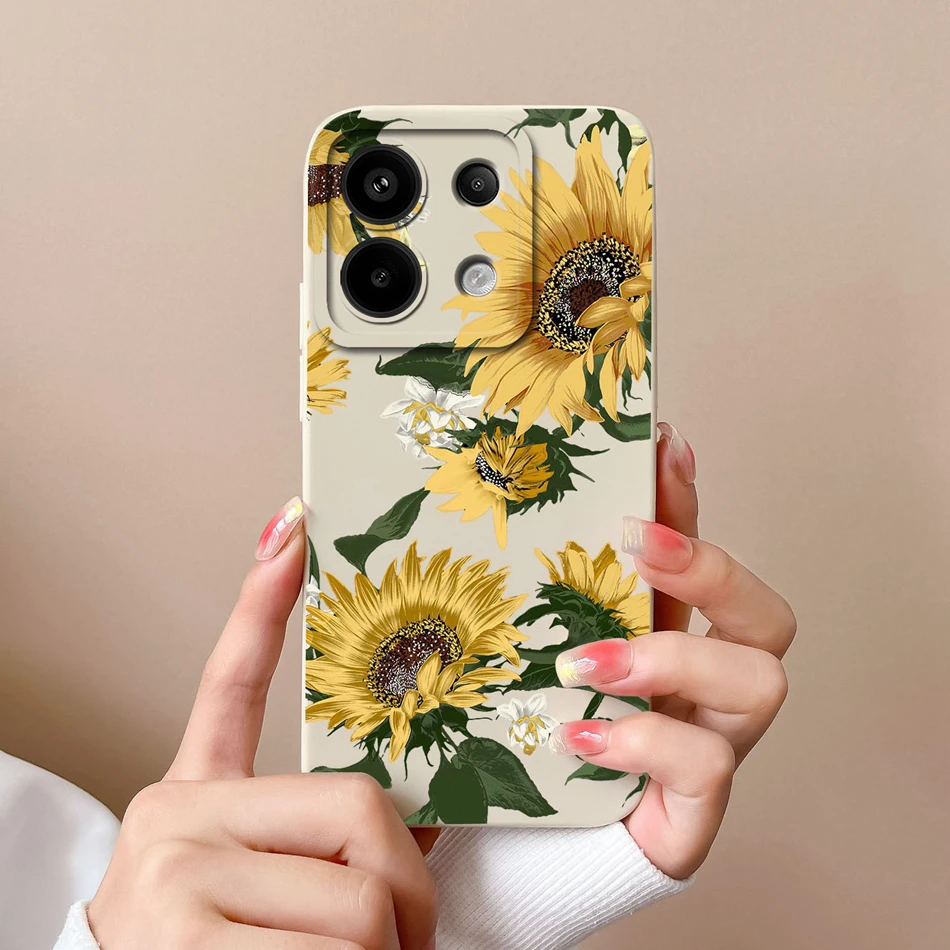Case For Xiaomi Poco X6 Pro Anime Soft Liquid Silicone Full Protection Shockproof Phone Cover For PocoX6 X6Pro Protector Coque
