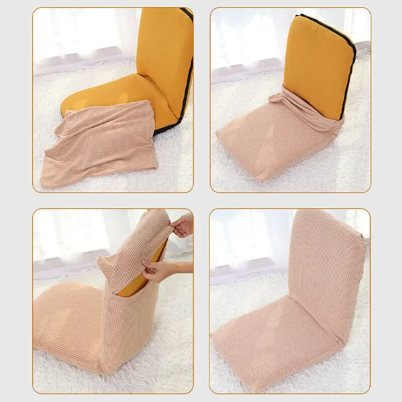 Lazy Sofa Cover Tatami Sofa Chair Cushion Protector Case Elastic Folding Chair Cover for Living Room Home Decoration New