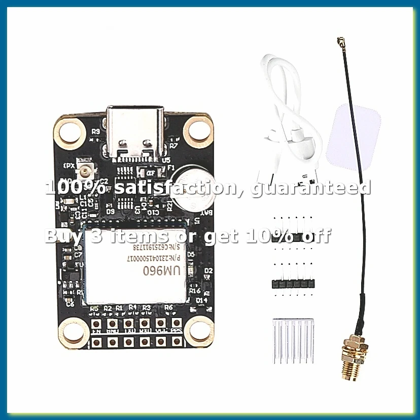 Multi-Band RTK GNSS Module 20Hz cm Level High for GPS L1 L2 L5 Glonass Beidou NAVIC Flight Control-A32R