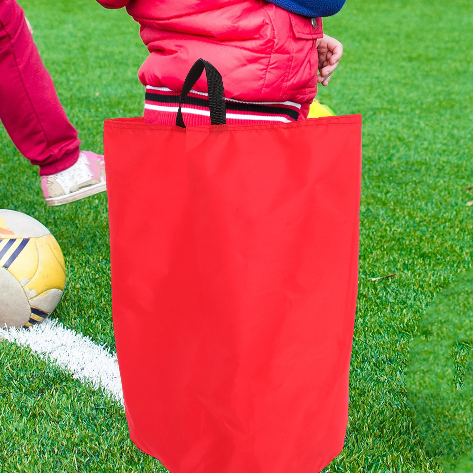 

3pcs Kid Sack Race Bags Race Outdoor Activities Game Bags for Kindergarten Child Kid (Green, Blue, Red, each Color has )