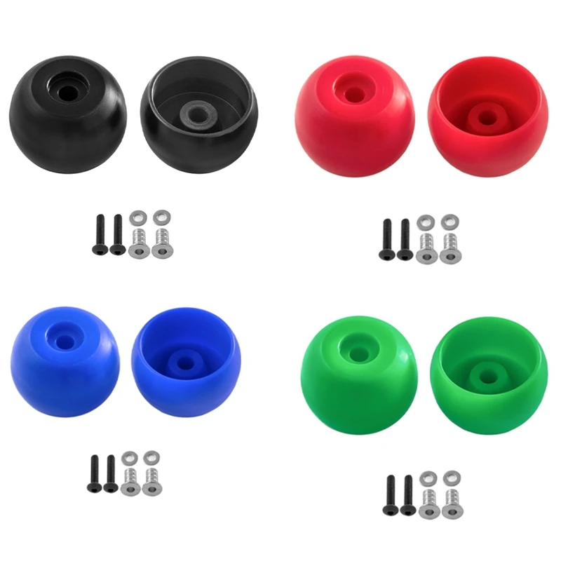 For LOSI 1/4 Promoto-MX Electric Motorcycle Pom Side Wheel Auxiliary Wheel DIY Modification Accessories 4Pcs