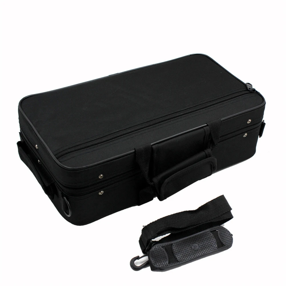 

YOUZI Clarinet Box Case Clarinet Suitcase Backpack With Outer Pocket Adjustable Strap Fall Resistant Clarinet Storage Bag