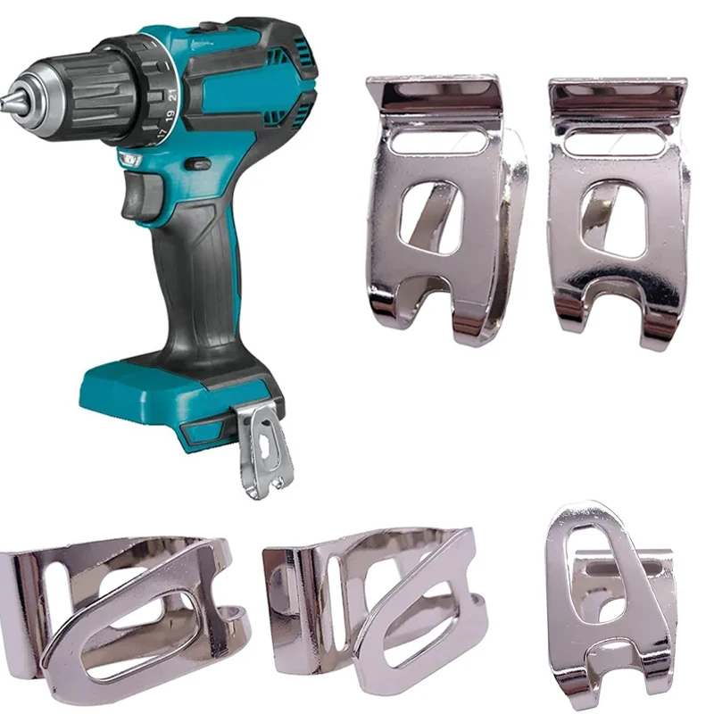 Belt Clip Hook With Screw For 18V Cordless Drills Impact Driver Bit Holder Hooks Clip Electric Dril Power Tools Accessories