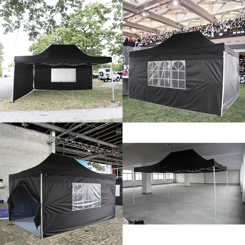 Outdoor Waterproof 3x4.5m Pop Up Folding Tent with Side Wall for Trade Show