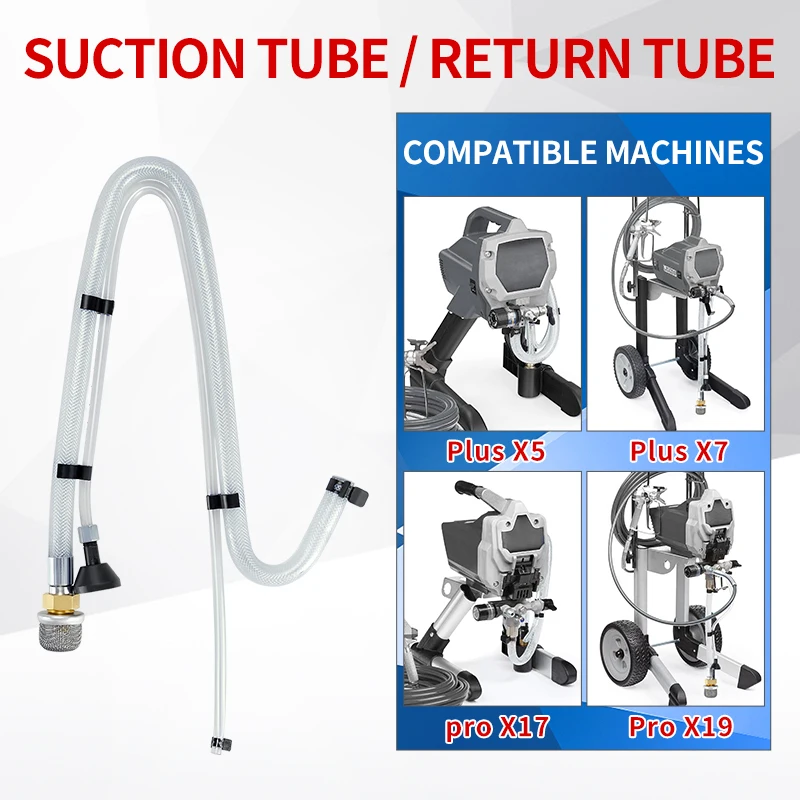 Suction Tube Kit for Gr ac o Magnum Project Painter Plus X5 X7 ProX17 and ProX19 Stand  Model  Airless Paint Sprayer