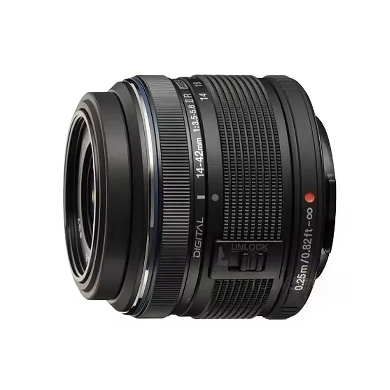 98% New Genuine M.ZD 14-42mm F3.5-5.6 II R Lens For Olympus 1442 II R Lens M43 mount Mirrorless Lens