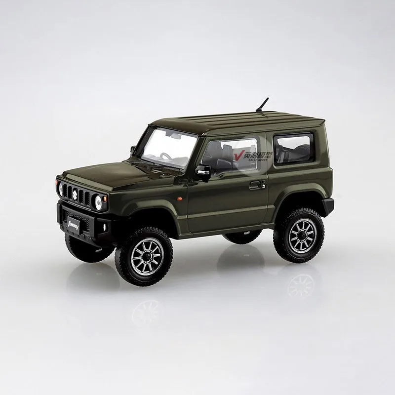 Aoshima 06678-06681 Static Assembled Car Model 1/32 Scale For Suzuki Jimny Jeep SNAP KIT No glue required for pre coloring