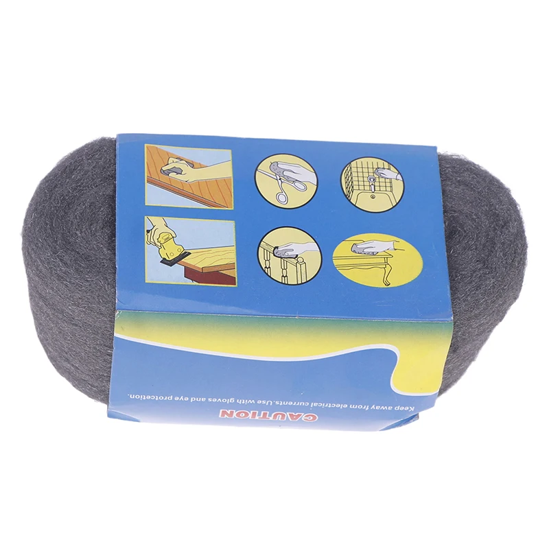 

Портативная полировка стальной проволоки, чистка хлопка, полировка металла, ювелирные изделия, зеркало, полировка автомобиля, абразивы 0000 # Ультратонкая стальная шерсть