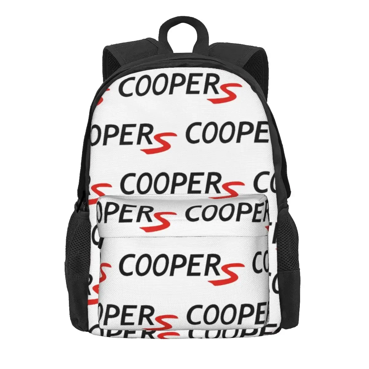 

British Mini Racing Green Edition Logo Backpacks Boys Girls Bookbag Children School Bags Rucksack Travel Rucksack Shoulder Bag