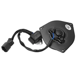 Car AC Condenser Radiator Cooling Fan Motor Automobile Accessories 38616 PWA J01 for CIVIC FA1 1.80L 2000‑2006
