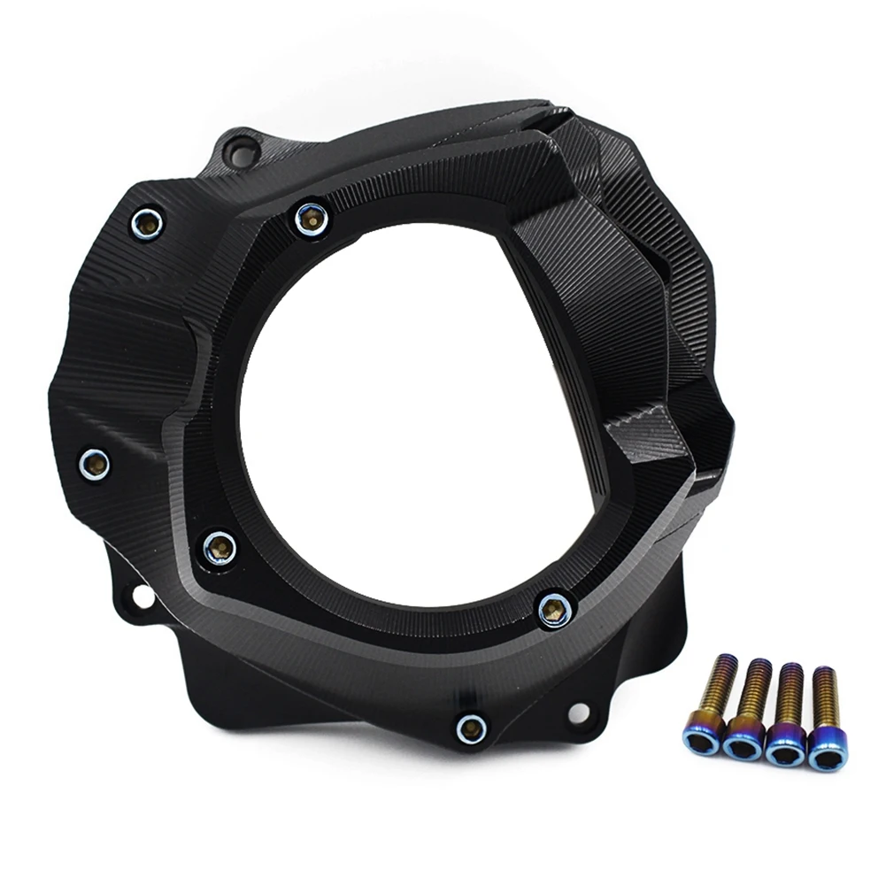 

H5-Motorcycle Aluminum Alloy Air Intake Cover For Yamaha XMAX300 2023 Transmission Box Guard Engine Cap