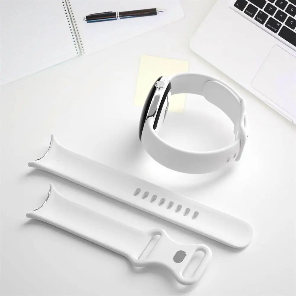 Correa de silicona para Google Pixel Watch 2, accesorios de banda, pulsera deportiva para reloj inteligente, Correa, reloj Pixel Active